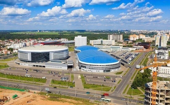 ep vista exterior del minsk arena