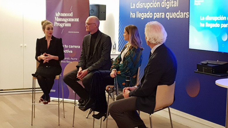 La disrupción digital ha llegado para quedarse - Giuseppe Tringali,Lupina Iturriaga, Alicia Asín y Ralf Weigand | IE (Twitter) la disrupci n digital ha llegado para quedarse giuseppe tringali lupina iturriaga alicia as n y ralf weigand