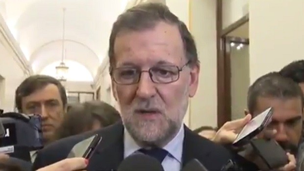 Rajoy pasillos Congreso