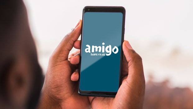 dl amigo credits amigo holdings garant prêtant le logo de la société de prêt non performant