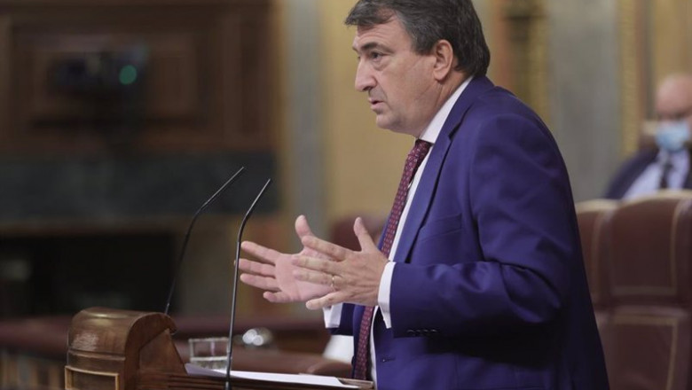 ep archivo   el portavoz del pnv en el congreso aitor esteban interviene en una sesion de control al