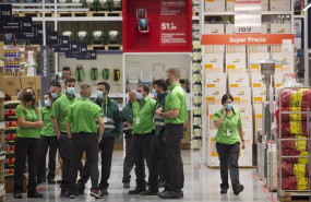 ep archivo   inauguracion de la nueva sede de leroy melin en el centro comercial reino de leon de la