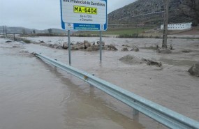 ep carretera cortada ma-6404 campillos teba agua anegada lluvias precipitaciones