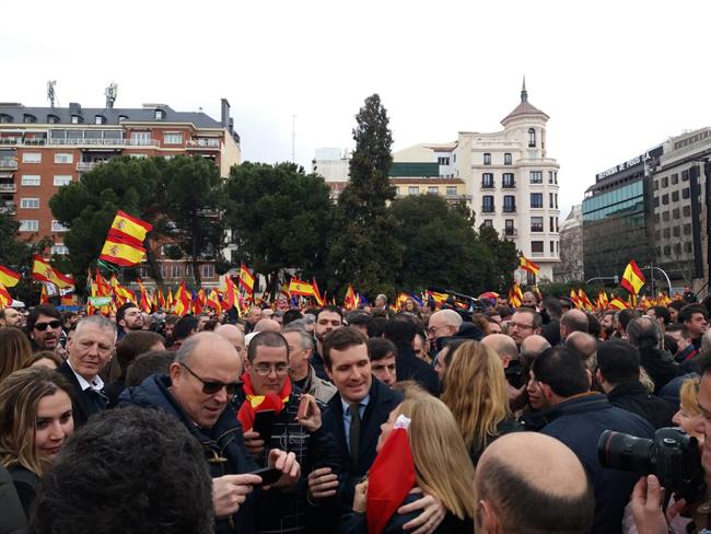 ep concentracionla plazacolon madrid bajolema porespana unida