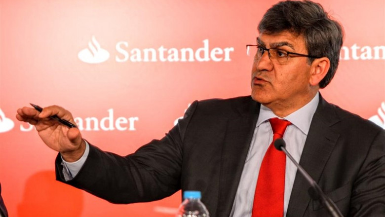 El consejero delegado de Banco Santander, José Antonio Álvarez, presenta los resultados de la entidad correspondientes al primer trimestre del año | EUROPA PRESS - Archivo ep consejero delegadobanco santander jose antonio alvarez presentaresultadosla entidad correspondientesprimer trimestreano