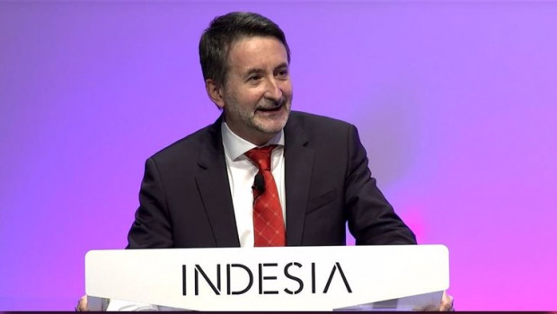 ep el consejero delegado de repsol josu jon imaz durante la presentacion de indesia la asociacion de
