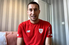 ep el jugador del athletic club oscar de marcos en una rueda de prensa desdecasa