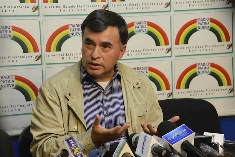 ep el ministro de la presidencia de bolivia juan ramon quintana
