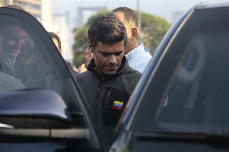 ep el opositor venezolano leopoldo lopez