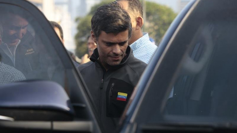 ep el opositor venezolano leopoldo lopez