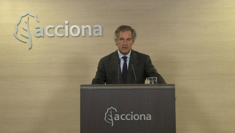 ep el presidente de acciona jose manuel entrecanales en su intervencion ante la junta de accionistas ep el presidente de acciona jose manuel entrecanales en su intervencion ante la junta de accionistas