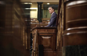 ep el presidente del gobierno pedro sanchez interviene en una sesion plenaria en el congreso de los