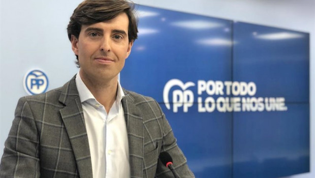 ep el vicesecretario de comunicacion del pp y diputado nacional por malaga pablo montesinos en rueda