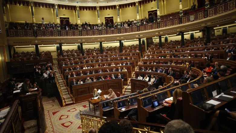 España.- Bronca en el Congreso por las distintas formas de acatar la Constitución, con PP, Cs y Vox protestando | EUROPA PRESS ep espana- broncacongresolas distintas formasacatarconstitucion con pp csvox protestando
