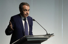 ep expresidentegobierno jose luis rodriguez zapatero duranteintervencionla clausuradebateinforme idi asebio