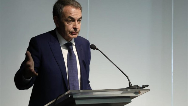 ep expresidentegobierno jose luis rodriguez zapatero duranteintervencionla clausuradebateinforme idi asebio