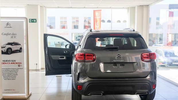 ep imagen de un coche citroen c4 cactus en un concesionario de madrid