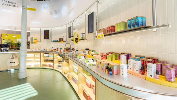 ep interior de tienda de freshly cosmetics