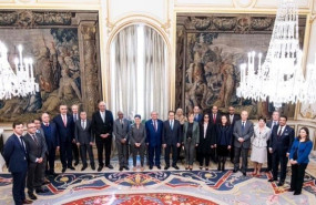 ep la ministra de asuntos exteriores ue y cooperacion con los embajadores arabes acreditados en