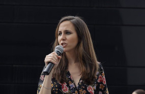 ep la ministra de derechos sociales ione belarra en el ultimo acto de su campana por liderar podemos