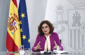 ep la ministra de hacienda y portavoz del gobierno maria jesus montero durante una rueda de prensa 20210411120503