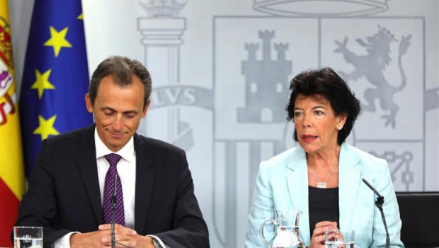 ep la portavoz del gobierno y ministra de educacion en funciones isabel celaa y el ministro de 20190830141217
