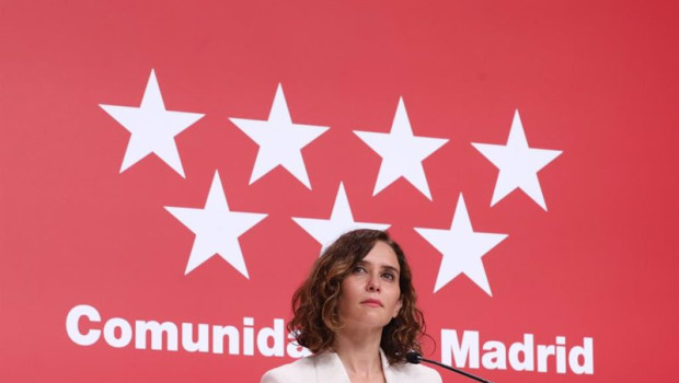 ep la presidenta de la comunidad de madrid isabel diaz ayuso interviene tras la firma del convenio