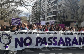 ep manifestacion de estudiantes en valncia