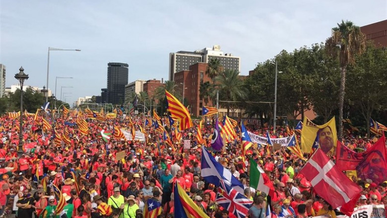 Manifestación de la Diada 2018 en Barcelona | EUROPA PRESS - Archivo ep manifestacionla diada 2018barcelona 20190726113003