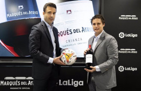 ep marques del atrio sera el vino oficial de laliga dos temporadas mas