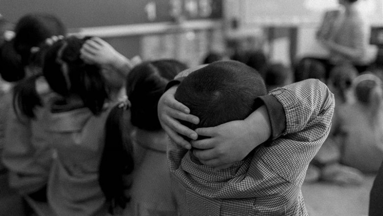Niños y niñas de educación infantil, durante una clase. | EUROPA PRESS - Archivo ep ninosninaseducacion infantil duranteclase