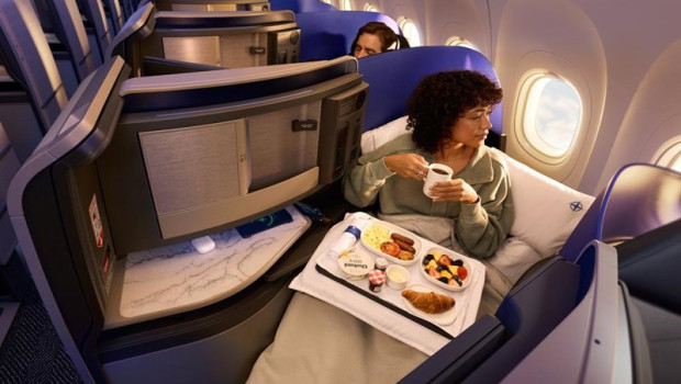 ep pasajera en un avion de united airlines