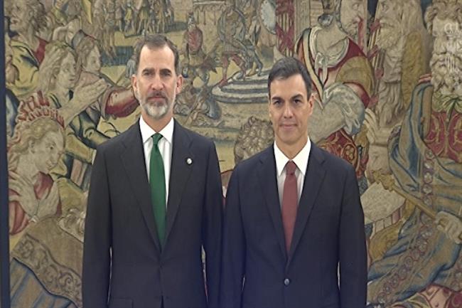 Pedro Sánchez toma posesión como presidente del Gobierno | POOL - Archivo ep pedro sanchez toma posesionpresidentegobierno
