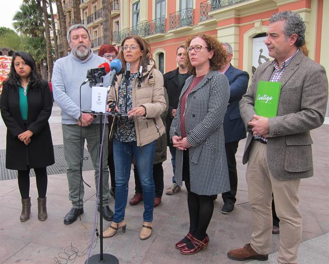 PSOE, AHORA MURCIA, CAMBIEMOS Y CONCEJAL TRIGUEROS | EUROPA PRESS ep psoe ahora murcia cambiemosconcejal trigueros