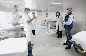 ep puesto triaje coronavirus del hospital laredo