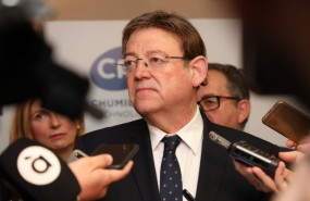 ep puig atiende a periodistas en una imagen de archivo