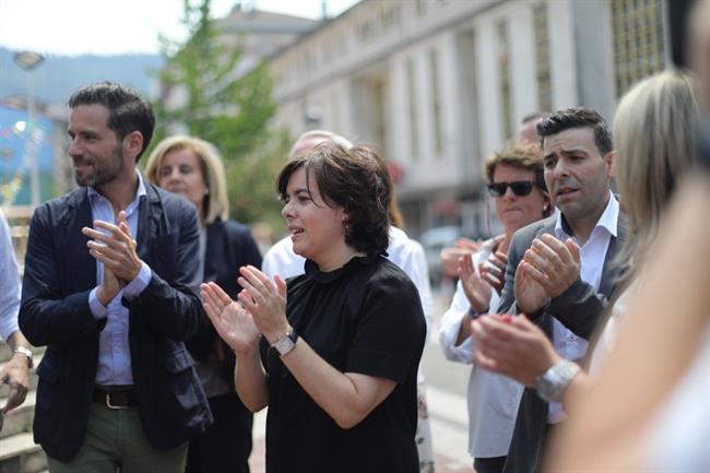 Soraya Sánez de Santamiento, en Ermua | PP ep soraya sanezsantamiento en ermua