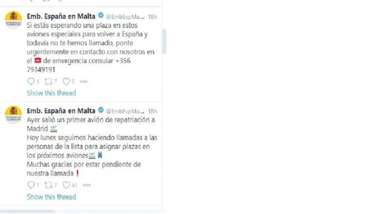 Twitter de la Embajada de España en Malta | TWITTER DE LA EMBAJADA DE ESPAÑA EN MALTA ep twitter de la embajada de espana en malta