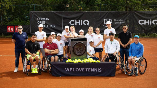 chiq champions inclusion and innovation as presenting partner of the german wheelchair tennis open