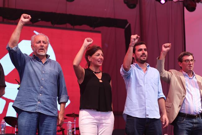 Acto fiestas del PCE | EUROPA PRESS ep acto fiestaspce