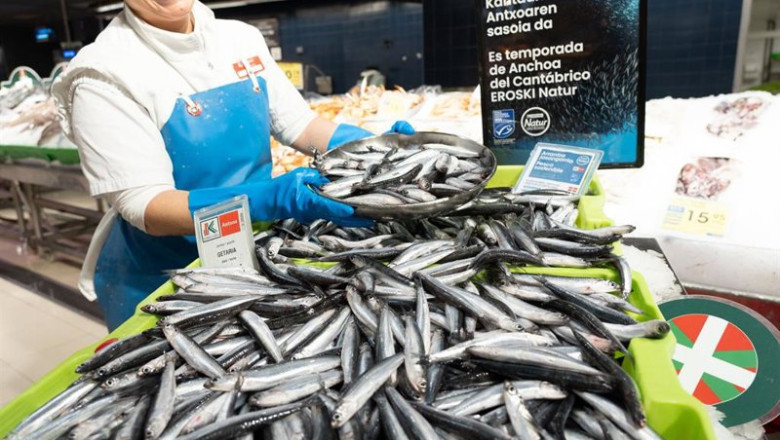 ep archivo   anchoas en una pescaderia