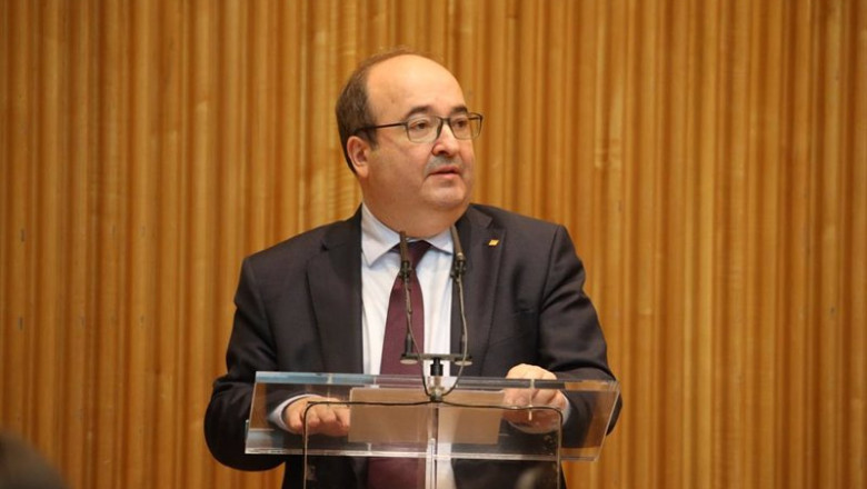 ep archivo   el ministro de politica territorial y funcion publica miquel iceta interviene en la