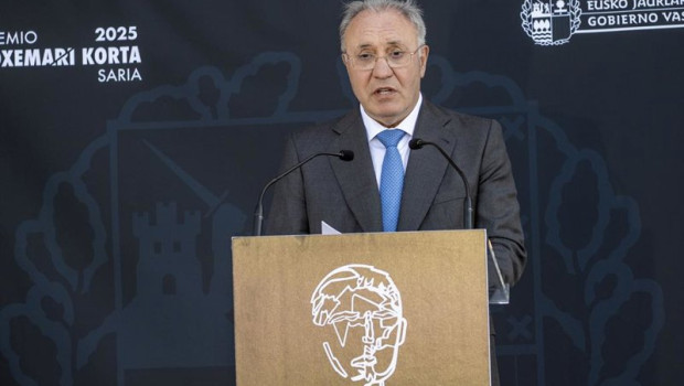 ep archivo   el presidente de sidenor jose antonio jainaga interviene durante el acto de entrega del