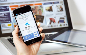 ep archivo   foto de la aplicacion de caixabank