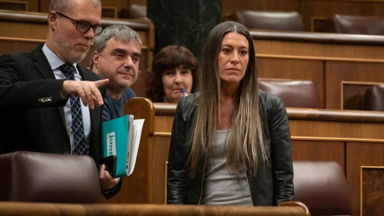ep archivo   la diputada de junts miriam nogueras durante una sesion plenaria en el congreso a 11 de
