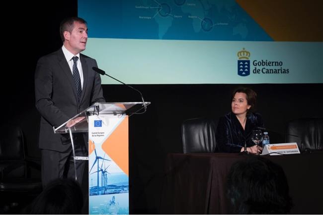 Clavijo y Santamaría, en la clausura | PRESIDENCIA DEL GOBIERNO ep clavijosantamaria enclausura
