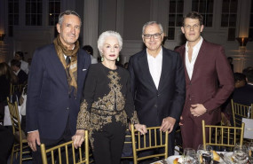 ep de izquierda a derecha dries van noten carolina herrera marc puig y wes gordon ep de izquierda a derecha dries van noten carolina herrera marc puig y wes gordon