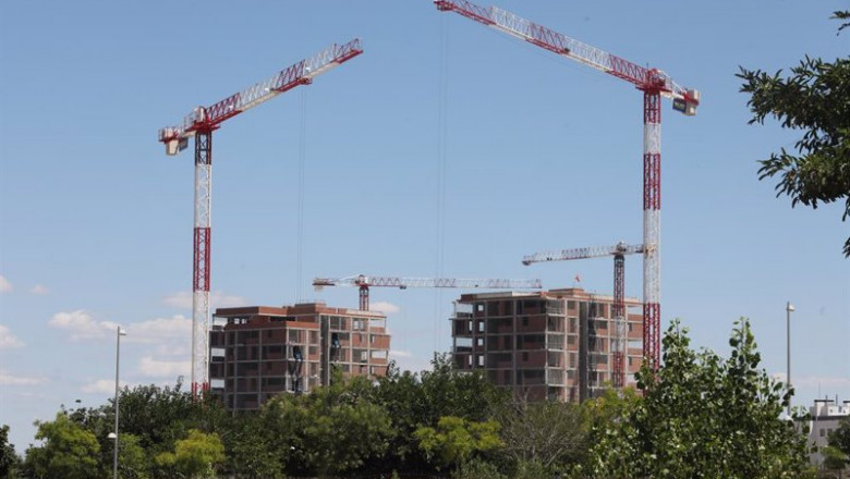 Edificio en construcción en Madrid (España), a 6 de julio de 2020. | Marta Fernández Jara - Europa Press - Archivo ep edificio en construccion en madrid espana a 6 de julio de 2020
