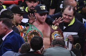 ep el boxeador mexicano saul canelo alvarez nuevo campeon del peso semicompleto de la organizacion