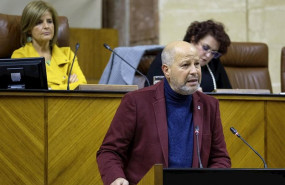 ep el consejero de educacion y deporte javier imbroda compareciendo ante el pleno del parlamento